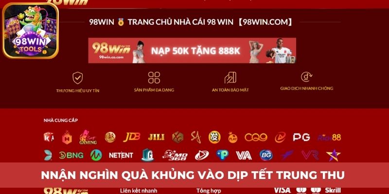 Nhận nghìn quà khủng vào dịp Tết trung thu